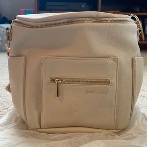 Fawn design mini bag in oatmeal